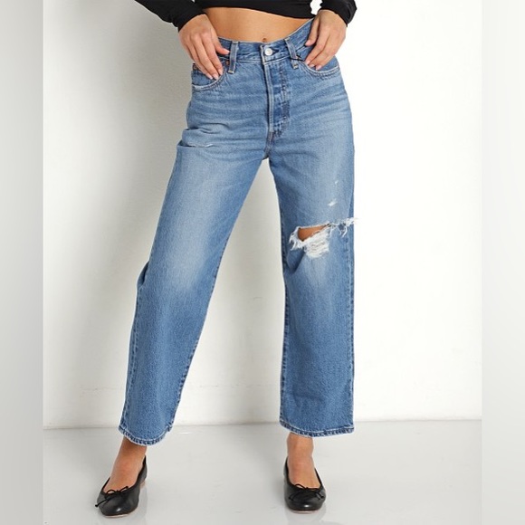 🔥🔥🔥NEW Levi's® Premium RIBCAGE STRAIGHT ANKLE JEANS - Picture 7 of 16